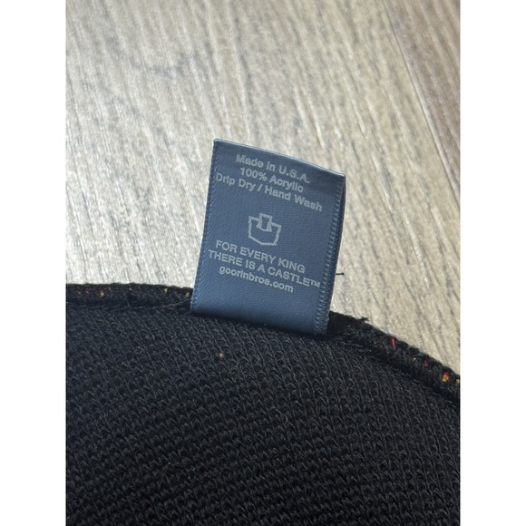 Vintage Goorin Bros Skull Beanie Hat One Size - Picture 5 of 5